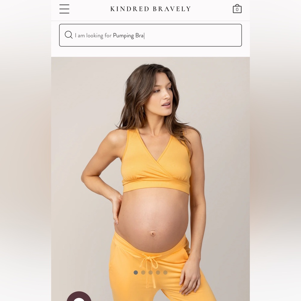 *NWT* Kindred Bravely Marigold Nursing Bra - Medium (regular)